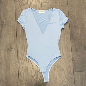 Light Blue Women's Bodysuit